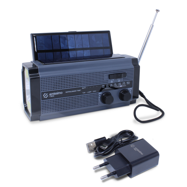 Tragbares Multifunktions-Notfallradio mit Handkurbel RD-639